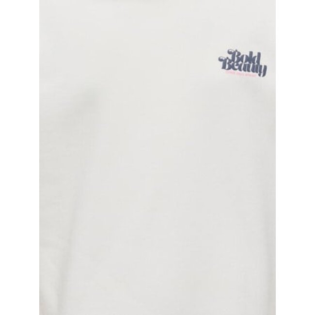 Kids ONLY winter hoodie meisjes - wit - KogHollylife - loose fit