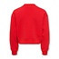Kids ONLY winter sweater meisjes - rood - KogEvelisa - cropped fit