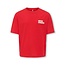 Kids ONLY winter top meisjes - rood - KogEllie - oversize fit, korte mouw