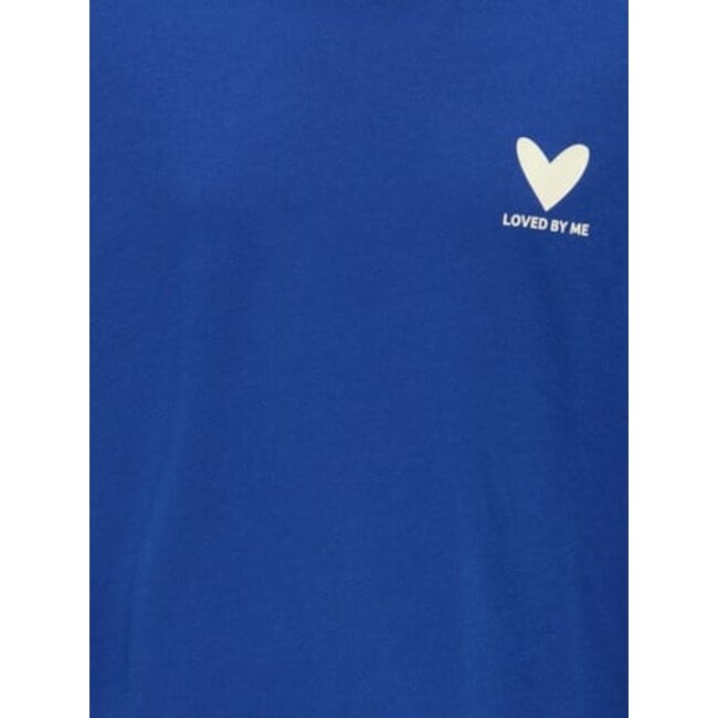 Kids ONLY winter top meisjes - blauw - KogEllie - oversize fit, korte mouw