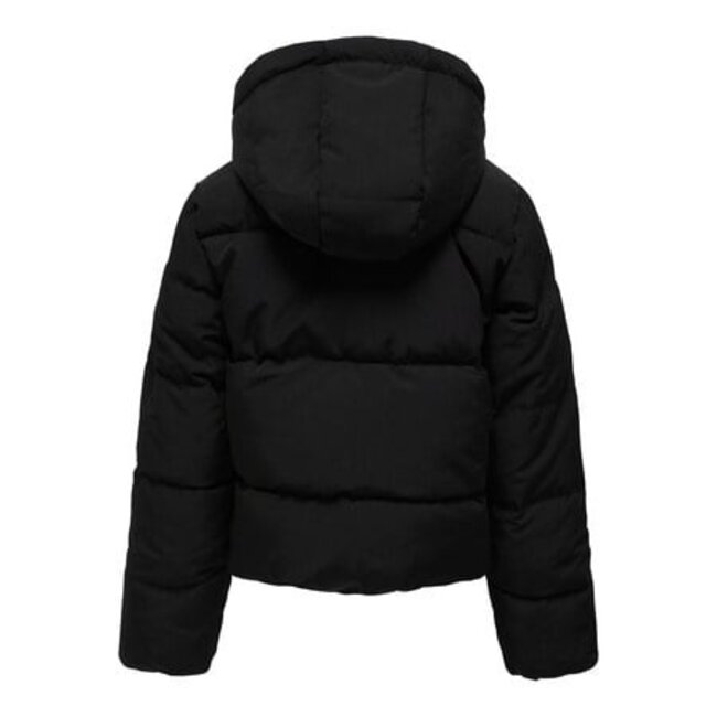 Kids ONLY winter winterjas meisjes - zwart - KogDolly - puffer
