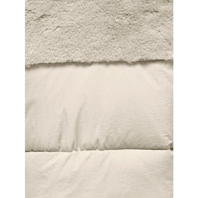 Kids ONLY winter winterjas meisjes - grijs - KogWanja - puffer