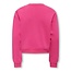 Kids ONLY winter sweater meisjes - roze - KogSweat - loose fit