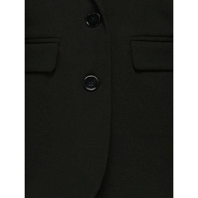 Kids ONLY winter blazer meisjes - zwart - KogKira - oversize fit