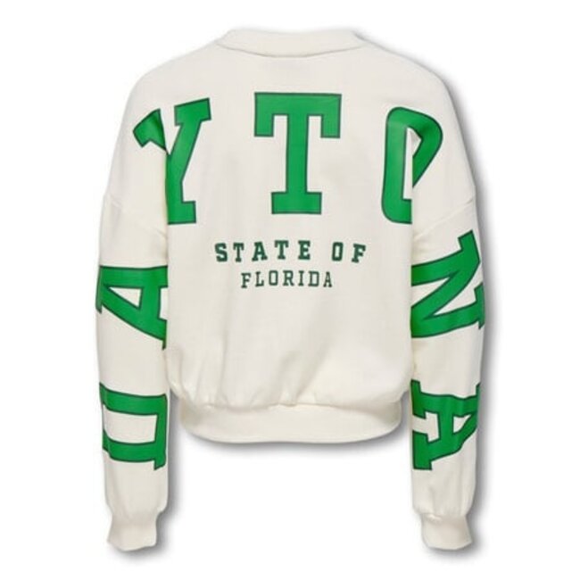 Kids ONLY winter sweater meisjes - wit - KogSally - box fit