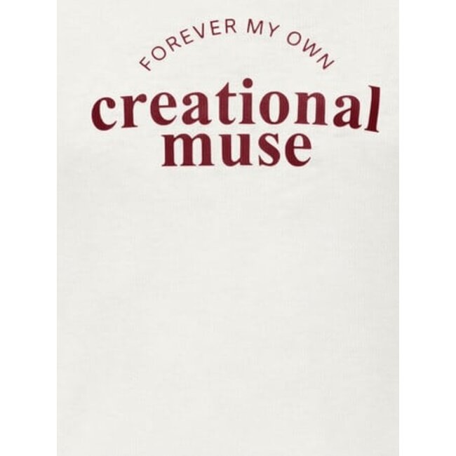 Kids ONLY winter top meisjes - wit - KogVasity - tight fit, korte mouw