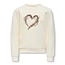 Kids ONLY winter sweater meisjes - wit - KogMarcy - regular fit