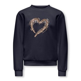 Kids ONLY winter sweater meisjes - blauw - KogMarcy - regular fit