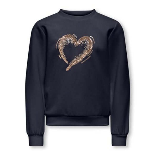 Kids ONLY winter sweater meisjes - blauw - KogMarcy - regular fit