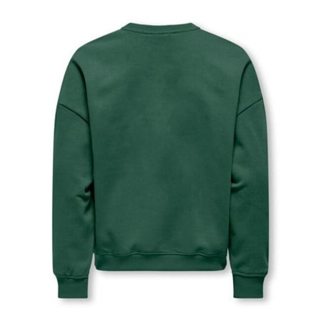 Kids ONLY winter sweater meisjes - groen - KogBila - oversize fit