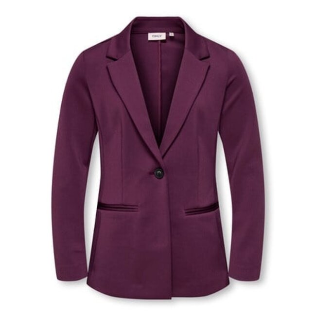 Kids ONLY winter blazer meisjes - paars - KogWarm - regular fit