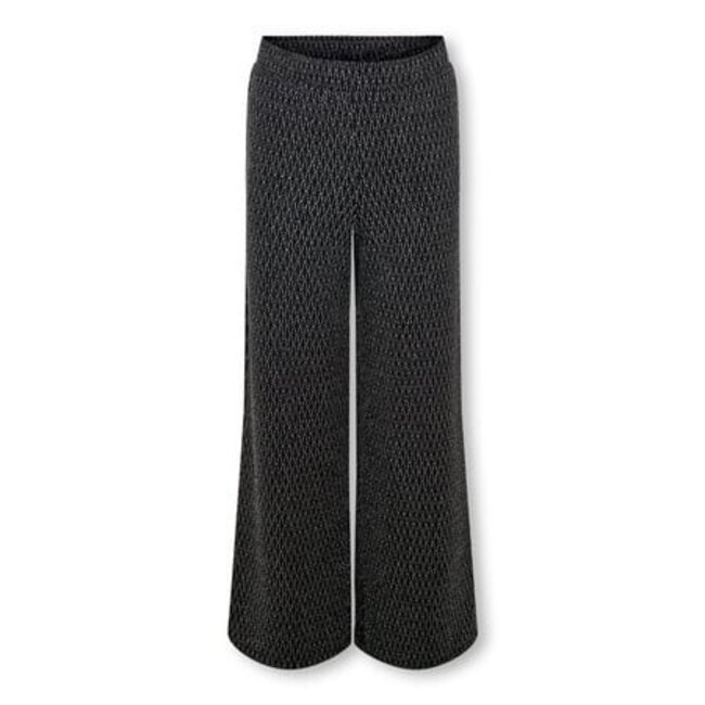Kids ONLY winter broek meisjes - zwart - KogQueen - regular fit, glitter