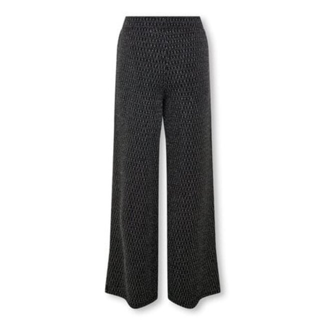 Kids ONLY winter broek meisjes - zwart - KogQueen - regular fit, glitter
