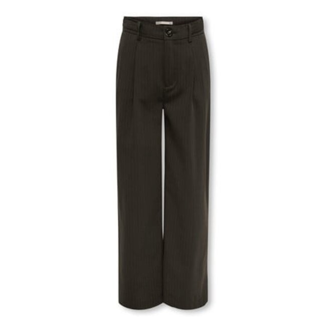 Kids ONLY winter broek meisjes - grijs - KogAlden - wide leg fit