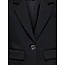 Kids ONLY winter blazer meisjes - zwart - KogPeach - oversize fit