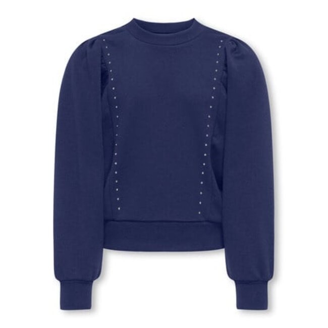 Kids ONLY winter sweater meisjes - blauw - KogLeah - regular fit