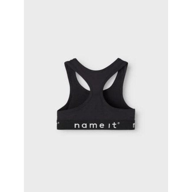Name it winter ondergoed meisjes - zwart - 2p top - NkfShort