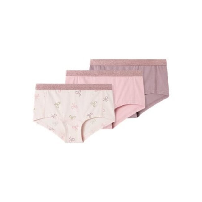 Name it winter ondergoed meisjes - paars - 3p hipster - NkfHipster