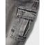 Name it winter cargo jeansbroek jongens - grijs - tapered fit - NkmSilas