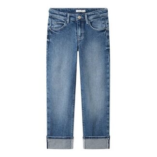 Name it winter jeansbroek meisjes - blauw - straight fit - NkfRose