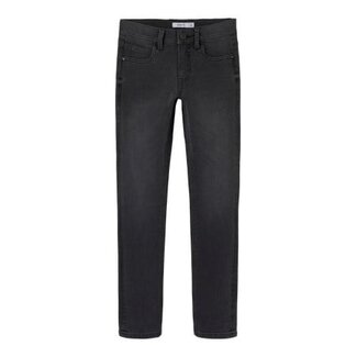 Name it winter jeansbroek jongens - grijs - slim fit - NkmSilas