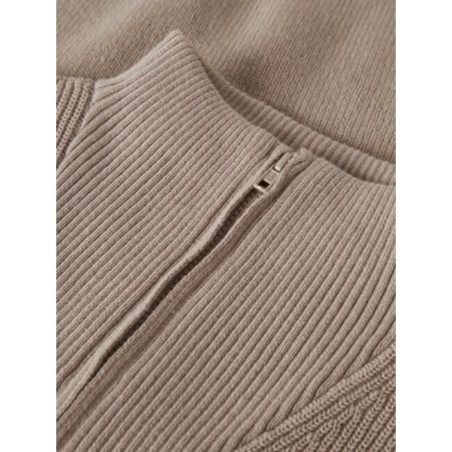 Name it winter sweater jongens - bruin - gebreid - NkmNesolle