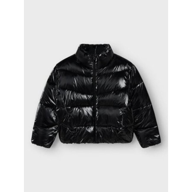 Name it winter winterjas meisjes - zwart - puffer - NkfManon