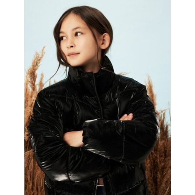 Name it winter winterjas meisjes - zwart - puffer - NkfManon