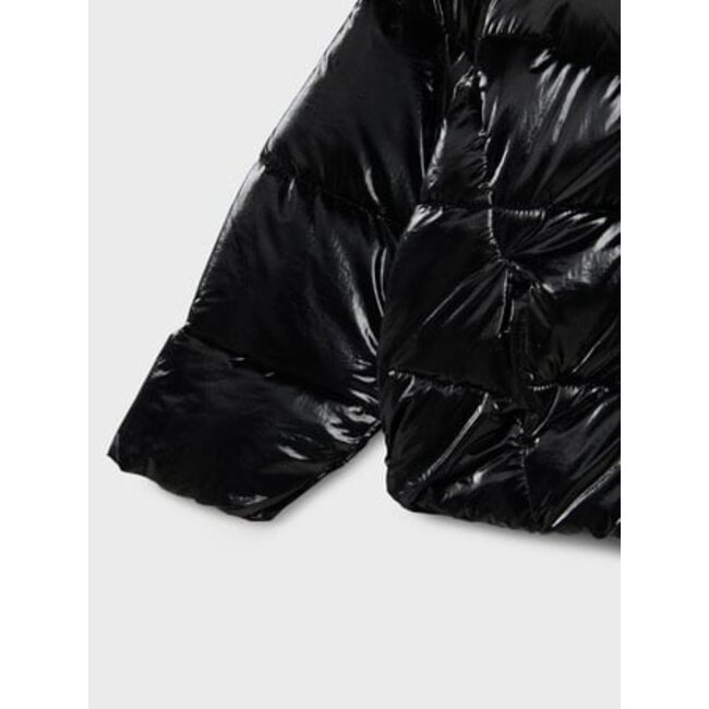 Name it winter winterjas meisjes - zwart - puffer - NkfManon