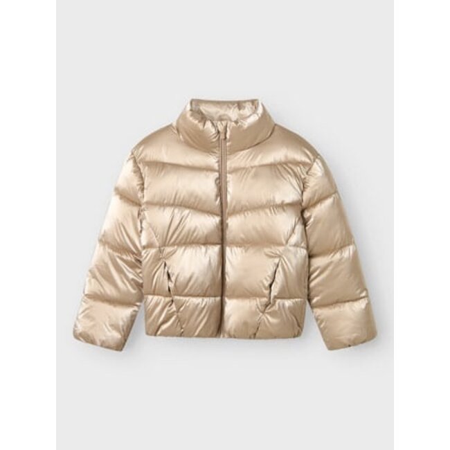 Name it winter winterjas meisjes - bruin - puffer - NkfManon