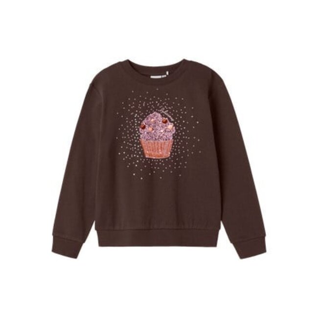 Name it winter sweater meisjes - paars - regular fit - NkfNuasa