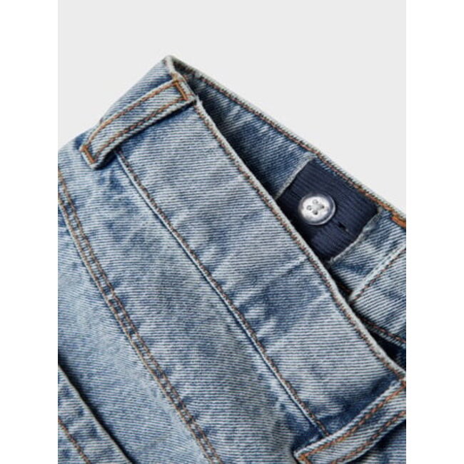 Name it winter jeansbroek meisjes - blauw - skater fit - NkfBella