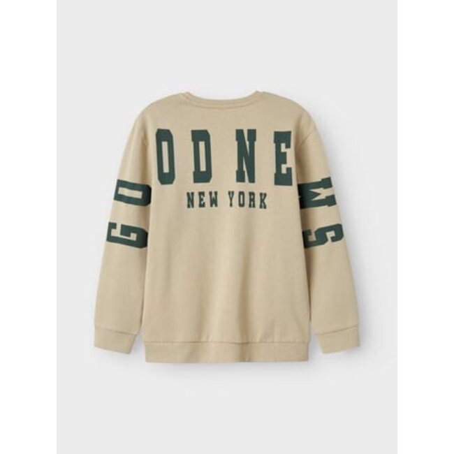 Name it winter sweater jongens - bruin - regular fit - NkmNolen