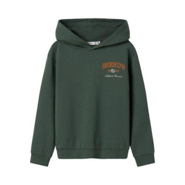 Name it winter sweater jongens - groen - regular fit - NkmNewi