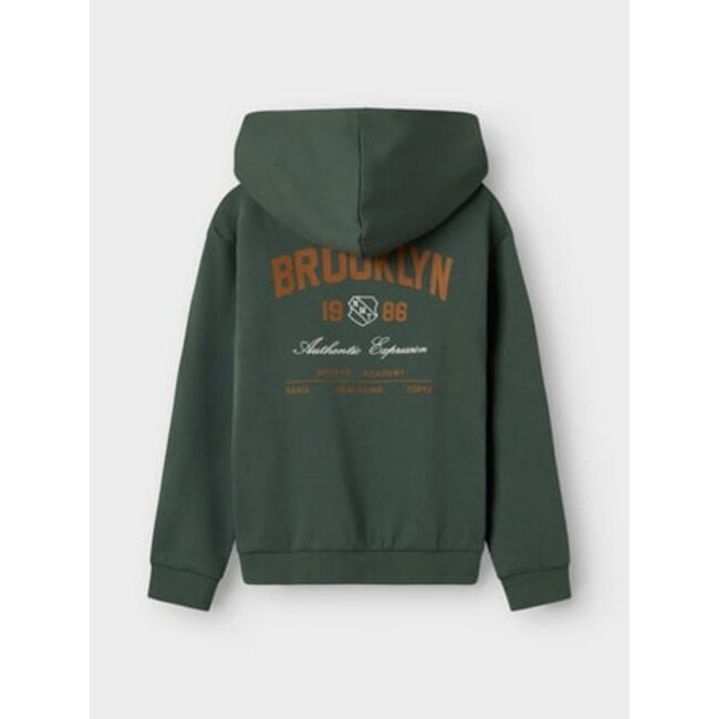 Name it winter sweater jongens - groen - regular fit - NkmNewi