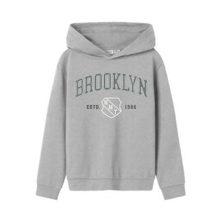 Name it winter sweater jongens - grijs - regular fit - NkmNewi