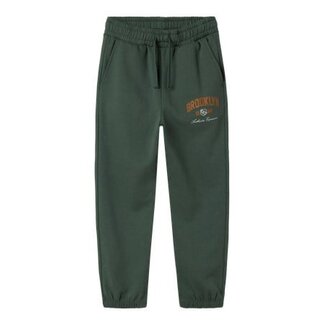 Name it winter sweat broek jongens - grijs - regular fit - NkmNewi