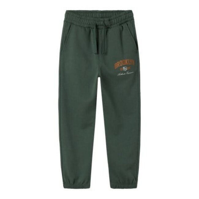 Name it winter sweat broek jongens - grijs - regular fit - NkmNewi