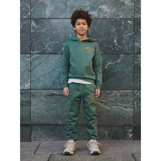 Name it winter sweat broek jongens - grijs - regular fit - NkmNewi