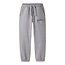 Name it winter sweat broek jongens - grijs - regular fit - NkmNewi