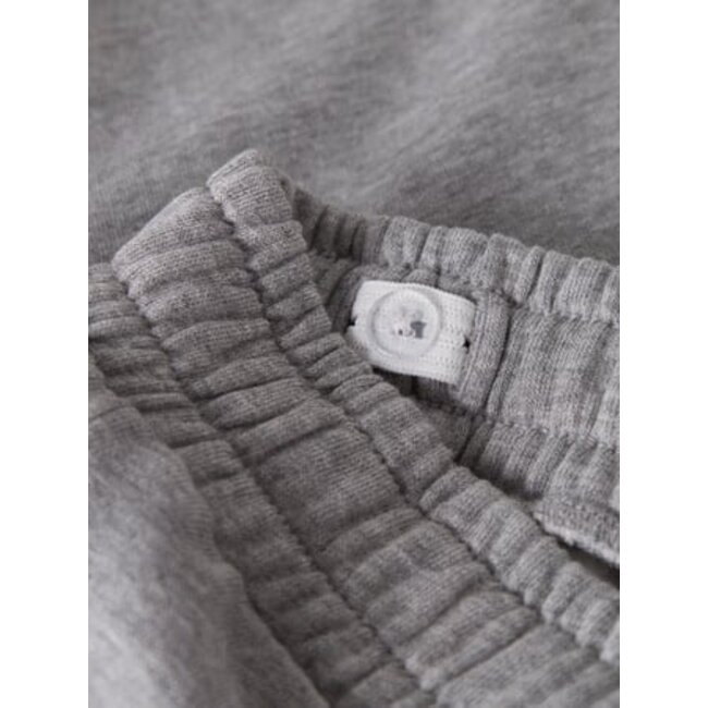 Name it winter sweat broek jongens - grijs - regular fit - NkmNewi