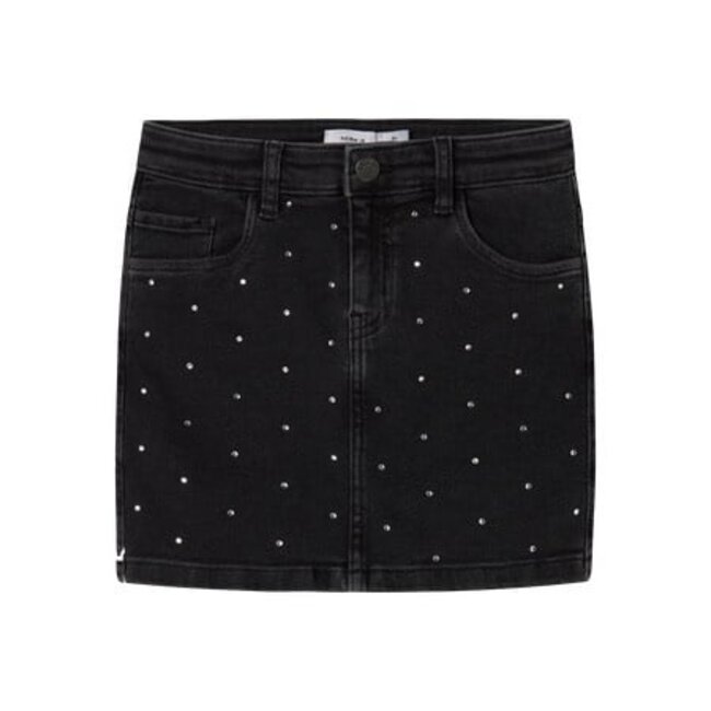 Name it winter rok meisjes - zwart - glitter steentjes -NkfNaomi
