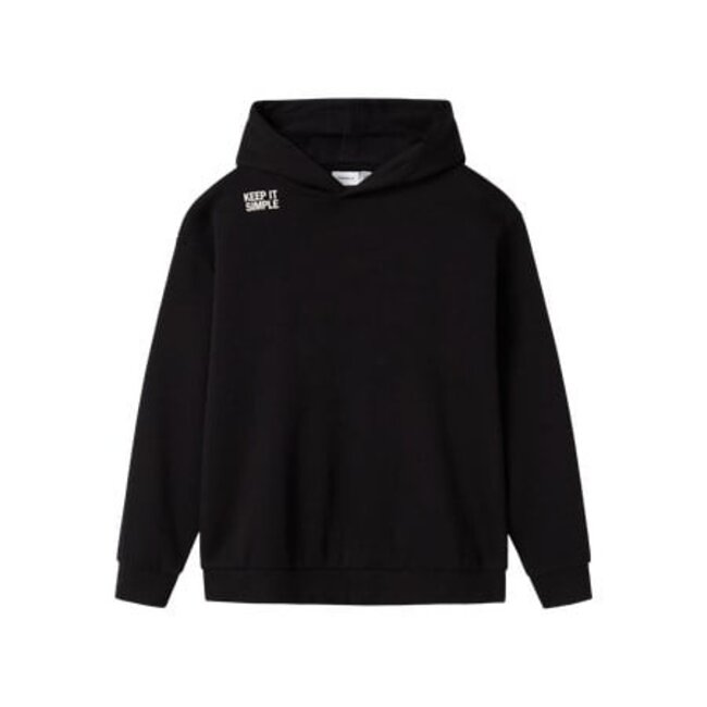 Name it winter sweater jongens - zwart - relaxed fit - NkmBronx