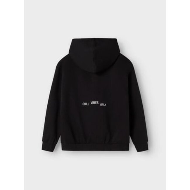 Name it winter sweater jongens - zwart - relaxed fit - NkmBronx