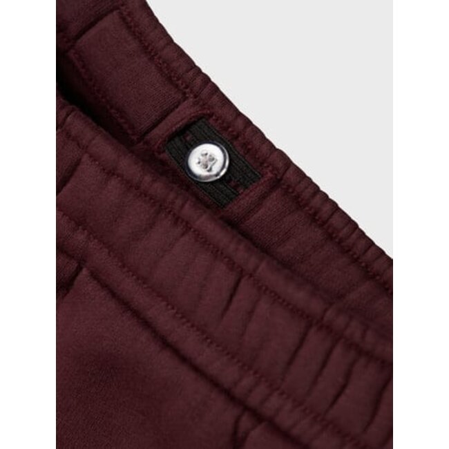 Name it winter sweat broek meisjes - paars - wide leg fit - NkfOdika