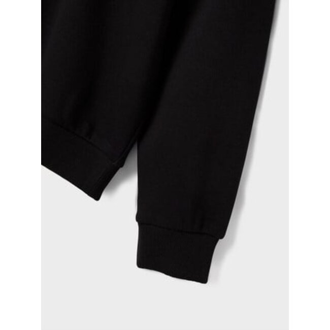 Name it winter sweater meisjes - zwart - relaxed fit - NkfOdika