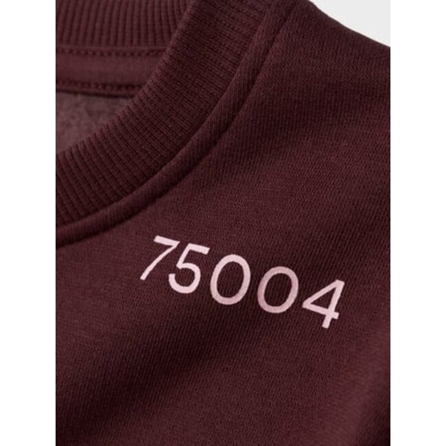 Name it winter sweater meisjes - paars - relaxed fit - NkfOdika