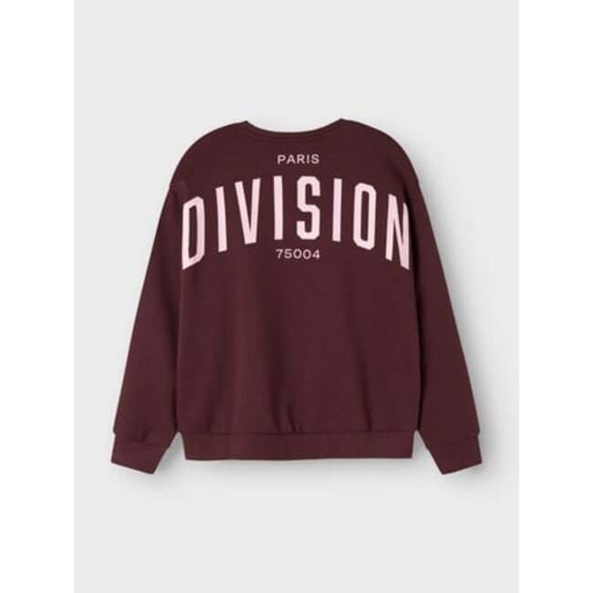 Name it winter sweater meisjes - paars - relaxed fit - NkfOdika