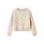 Name it winter sweater meisjes - grijs - regular fit, gebreid - NkfOline
