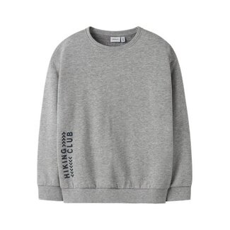 Name it winter sweater jongens - grijs - relaxed fit - NkmOrville